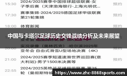 中国与卡塔尔足球历史交锋战绩分析及未来展望